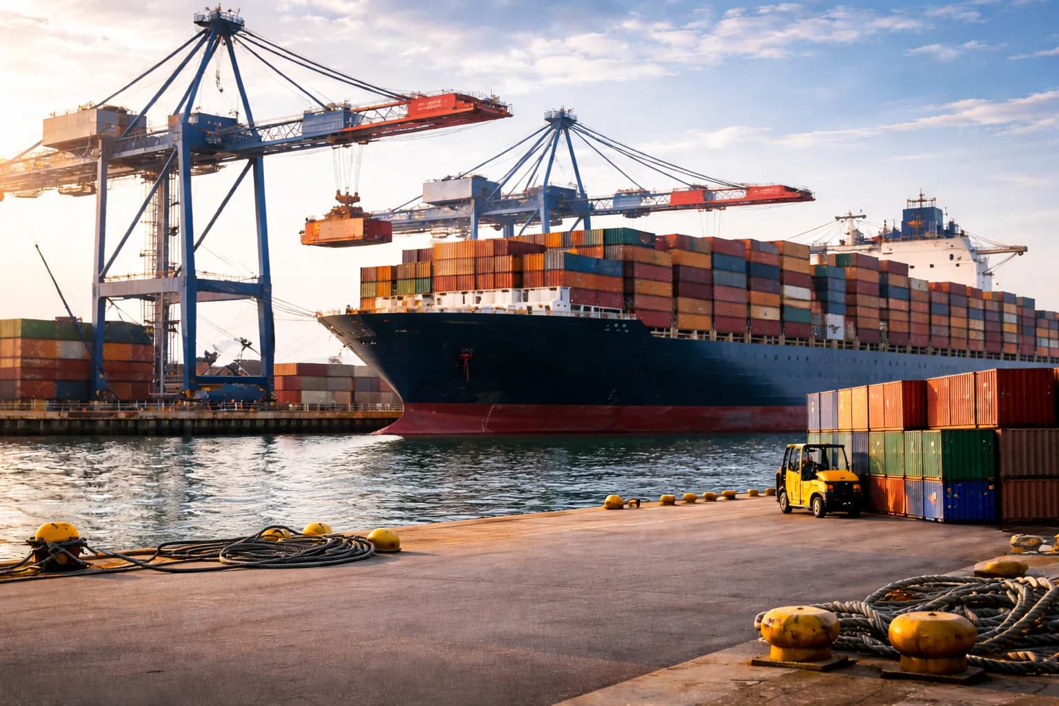 Transport maritim – containere port